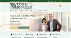 Desktop Screenshot of desrochescpas.com